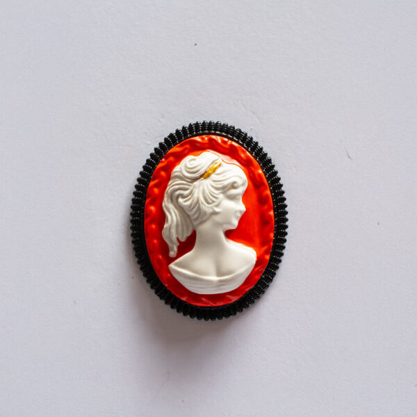 La Belle Olympe - La Flamboyante Coiffée - Support Noir