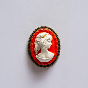 La Belle Olympe - La Flamboyante Coiffée - Support Vintage