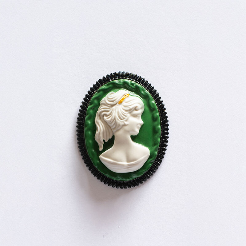 La Belle Olympe - La Naturelle Coiffée - Support Noir