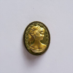 La Belle Olympe Pensive Olive Broche Royale Vintage Vintage 